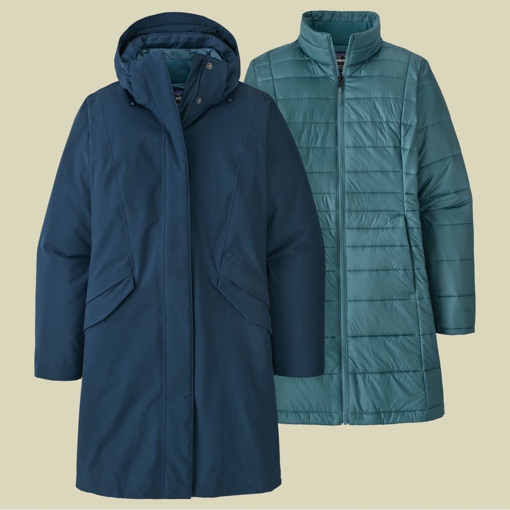 Patagonia Women's Jackets in Navy and Teal